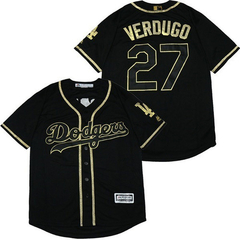 Camiseta Baseball MLB Dodgers 27 Verdugo
