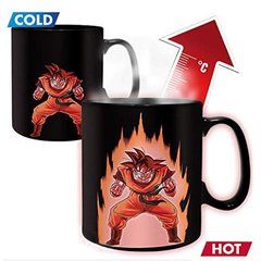 Taza Magica Dragon Ball Z Goku Kaioken