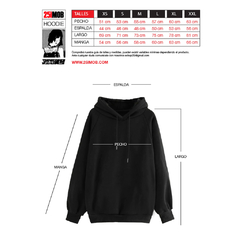 BUZO HOODIE "ESSENTIAL" BLACK en internet