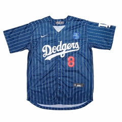 Camiseta Casaca Baseball Mlb LA Dodgers 24 Bryant Retro