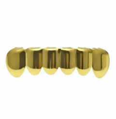 Grillz Parrilla de Dientes Dorados 6x6 Dientes Superior/Inferior en internet