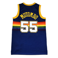Musculosa Casaca NBA Denver Nuggets 55 Mutombo Retro 1991 - comprar online