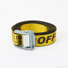 Cinturon Off White Belt Industrial Buckle 1,30 mts - comprar online