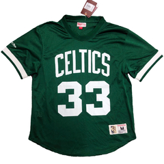 Casaca Nba Media Manga Celtics 33 Bird