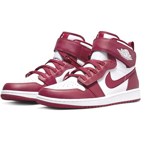 Zapatillas Jordan 1 High FlyEase White Cardinal Red - usd330