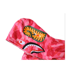 Campera Hoodie BAPE Full Zip Shark Camo Pink Fluo (AAA) - 220USD - KITCH TECH