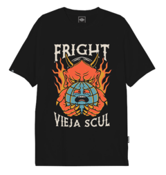 FRIGHT REMERA HYPE TALLE ESPECIAL NEGRO