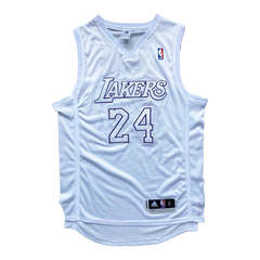 Musculosa Casaca NBA Los Angeles Lakers 24 Bryant White