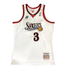 Musculosa Casaca NBA Philadelphia 76ers 3 Iverson White