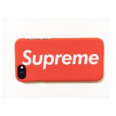 1:1 Supreme Iphone Case Red Funda Flexible 1