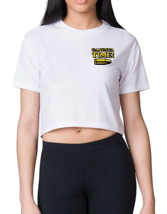 Crop top Remera Gangsta Time Mujer