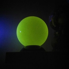 Bola Contact 70mm Cristal Para Malabares Glow In The Dark - comprar online