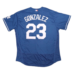 Camiseta Casaca Baseball Mlb Dodgers 23 Gonzalez - comprar online