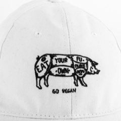 Gorra Go Vegan KK Blanco - comprar online