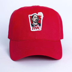 Gorra Curva Snoop Dogg THC Roja