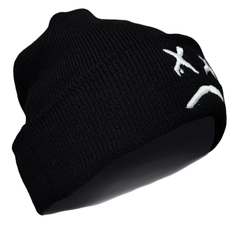 Gorro Lana Marshmallow Negro