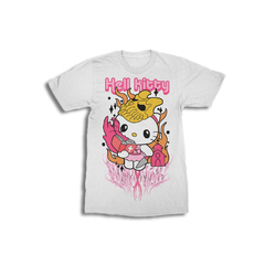 Remera Hell Kitty White