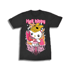 Remera Hell Kitty Black