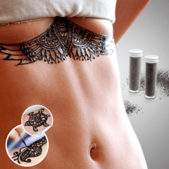 Henna Deshidratada En Polvo MARRON Importado 1.5g - comprar online