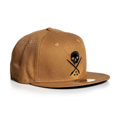 Gorra Plana New Era Sullen Badge Wheat Br Original Importada