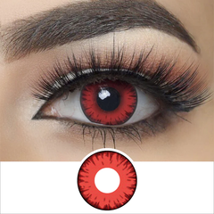 Lentes de contacto Fantasía Anime Cosplay Rojo Volturi CL252 - comprar online