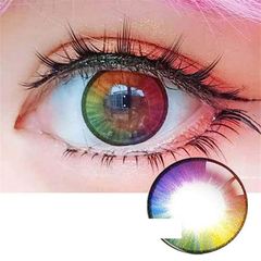 Lentes de contacto Fantasía Anime Cosplay Arcoiris Marina Rainbow CL378 - comprar online