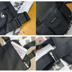 Chest Bag Industrial Pocket Hgul Bag Black - comprar online