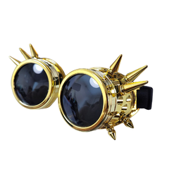 Anteojos de Sol Antiparras Steampunk Retro Goggles con Pinches NºA010 - comprar online