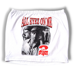 Crop Top All Eyez On Me 2PAC Tupac