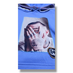 Buzo Celeste Hoodie Mac Miller - KITCH TECH