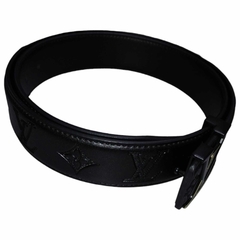 1:1 Cinturon Luis Vuitton Monogram Black Eclipse - comprar online