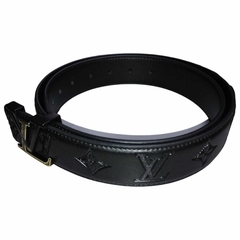 1:1 Cinturon Luis Vuitton Monogram Black Eclipse - KITCH TECH