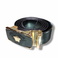 1:1 Cinturon Pria Branded Versace Gold Black - comprar online