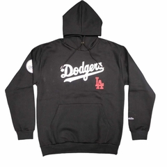 Buzo Dodgers Negro Letras Blancas