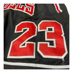 Short NBA BULLS 23 Jordan Negro y Rojo - KITCH TECH