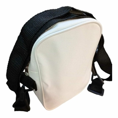 Bolso Morral Shoulder Bag Riñonera Rayado Blanco - KITCH TECH