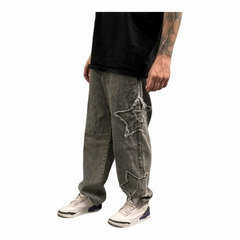 Pantalon Jean Baggy Y2K Estrella Deflecada - tienda online
