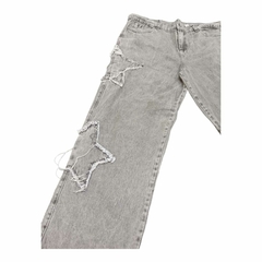 Pantalon Jean Baggy Y2K Estrella Deflecada - comprar online