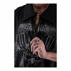 Camisa Negra Del Hielo Deadlight