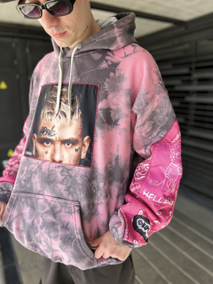 Buzo Lil Peep Batik Bandana Rosa en internet