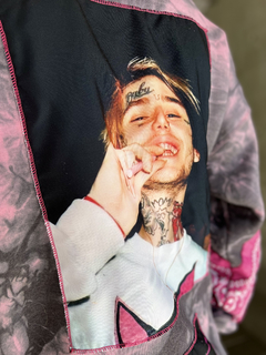 Buzo Lil Peep Batik Bandana Rosa en internet