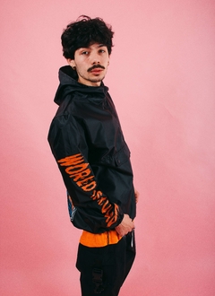 Anorak World Is Yours Negro - comprar online