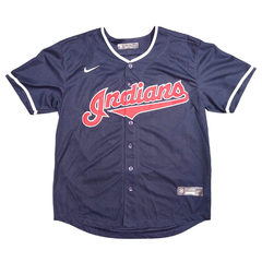 Camiseta Casaca Baseball Mlb Cleveland Indians 12 Lindor