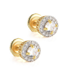 Aros Plata 925 Baño Oro 14k Grande Rosca Hip Hop Trap Hype 11