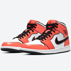 Zapatillas Jordan 1 Mid SE Orange - 10us - u$330