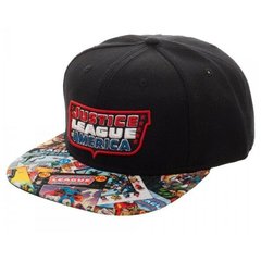 Gorra Snapback Justice League Of America - Bioworld USA