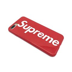 1:1 Supreme Iphone Case Red Funda Flexible 2