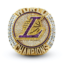 Anillo Campeonato Champion Ring Lakers Legacy 2020 Tapa Removible