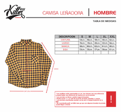 Camisa Leñadora Parches Rojo y Negro - comprar online