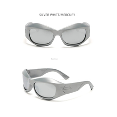 Anteojos de Sol Gafas Y2K Irregular Wrap N°278 - comprar online